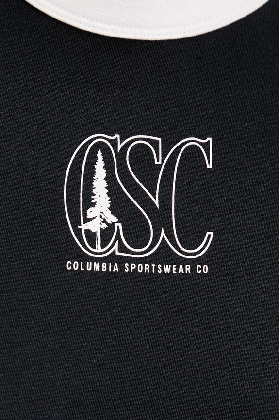 Columbia pamut póló Rolling Bend 2120001 fekete
