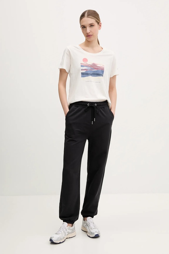 Majica kratkih rukava Columbia Ruby Springs 2120051 bijela SS25