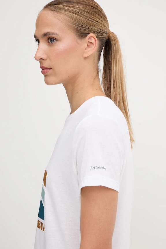Columbia t-shirt Ruby Springs biały 2120061