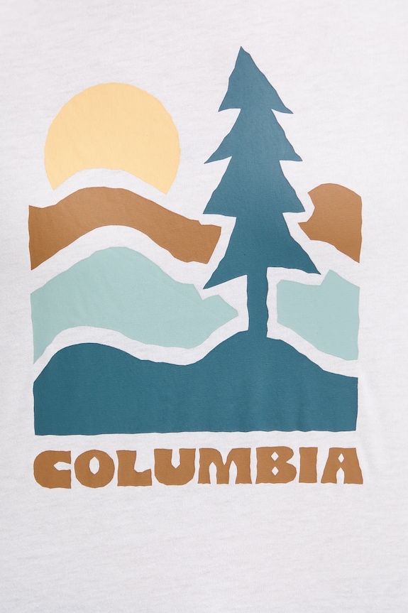 Columbia t-shirt Ruby Springs 2120061 biały