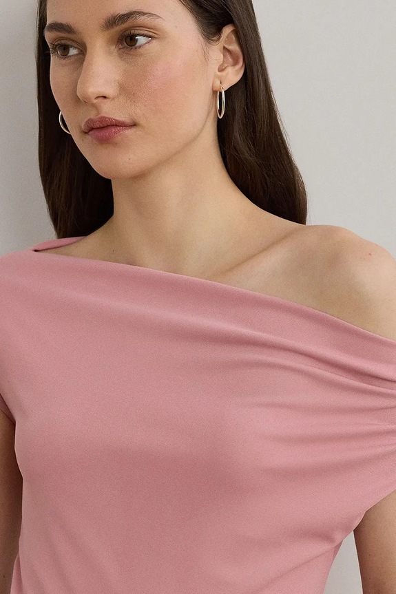 Μπλουζάκι Lauren Ralph Lauren ροζ 200963913