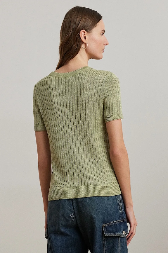 Lauren Ralph Lauren bluzka 200968927 zielony SS25