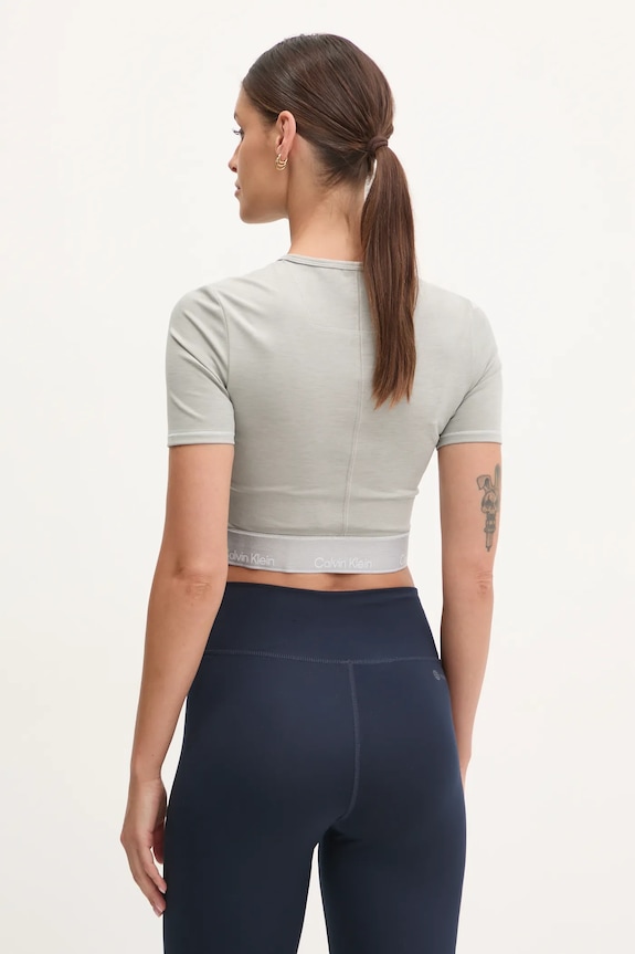 Odzież Calvin Klein Performance t-shirt treningowy LVGWS5K144 szary