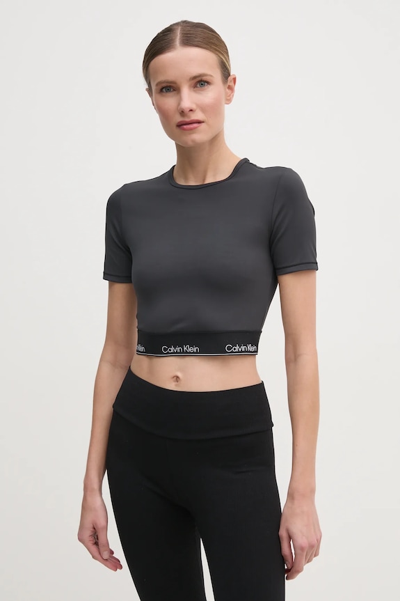 Majica kratkih rukava za trening Calvin Klein Performance LVGWS5K144 crna AW25