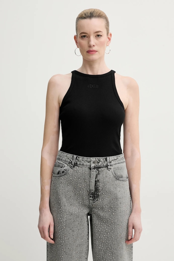 Gestuz top aplikacja czarny 10910297