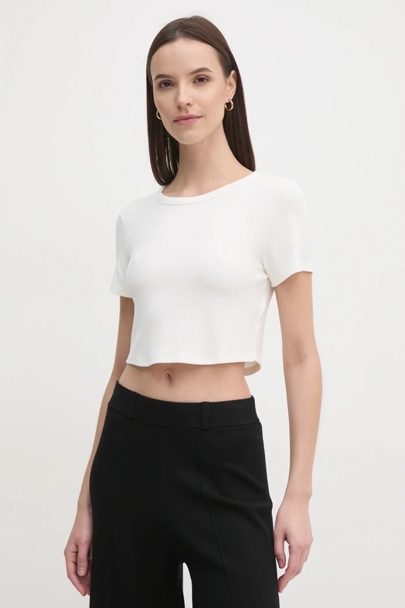 Dkny t-shirt beżowy DP5T9982