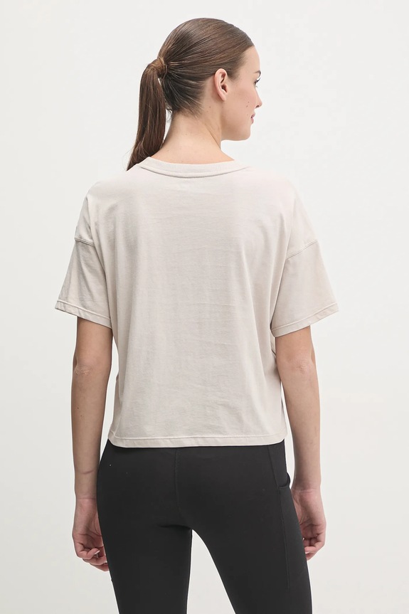 Odzież Dkny t-shirt bawełniany DP5T1119 beżowy