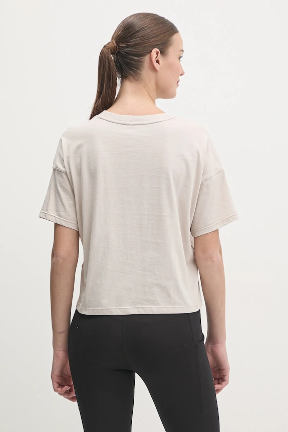 Odzież Dkny t-shirt bawełniany DP5T1119 beżowy