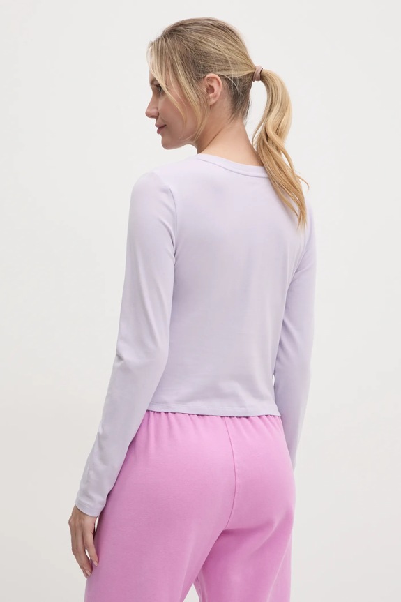 Dkny camicia a maniche lunghe DP5T1113 violetto SS25