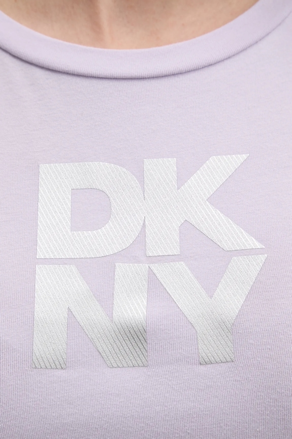 Abbigliamento Dkny camicia a maniche lunghe DP5T1113 violetto