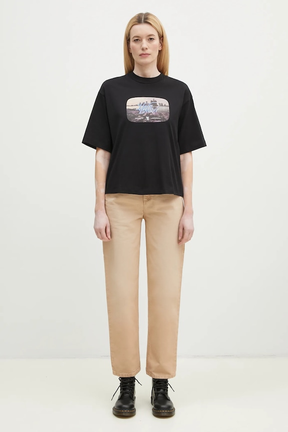 Carhartt WIP t-shirt bawełniany Greatest Flicks I034398.89XX czarny
