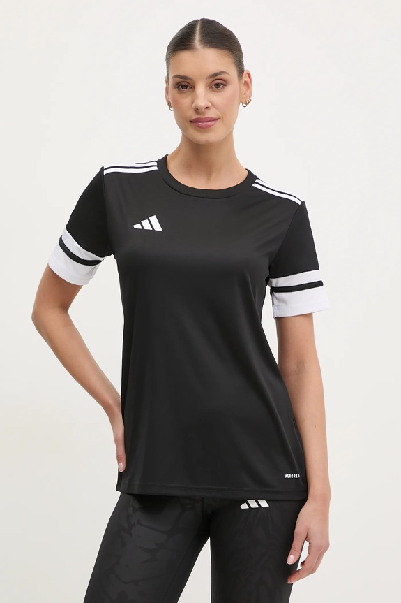 Tréningové tričko adidas Performance Squad 25 nášivka čierna JI9986