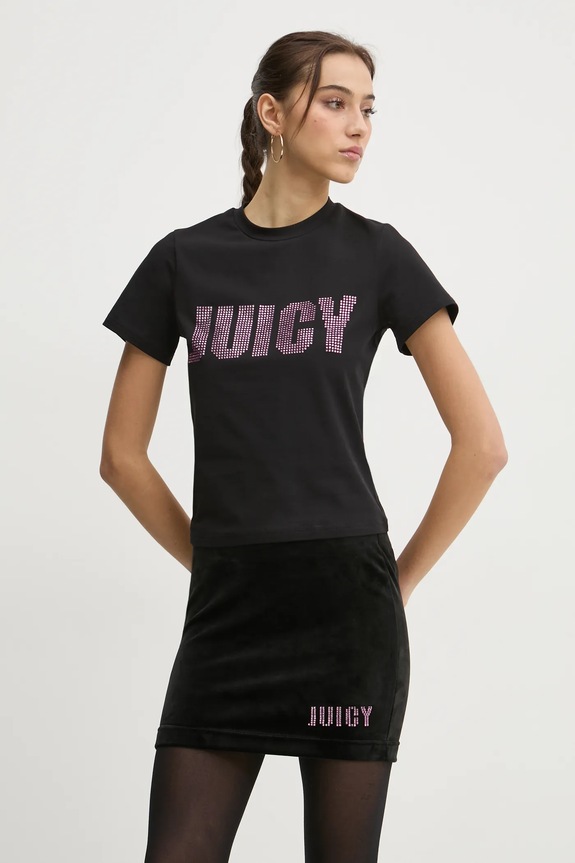 Juicy Couture tricou negru JCBCT125865