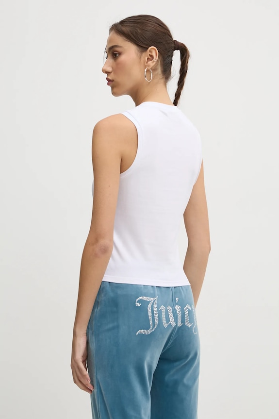 Odzież Juicy Couture top JCBLV125866 biały