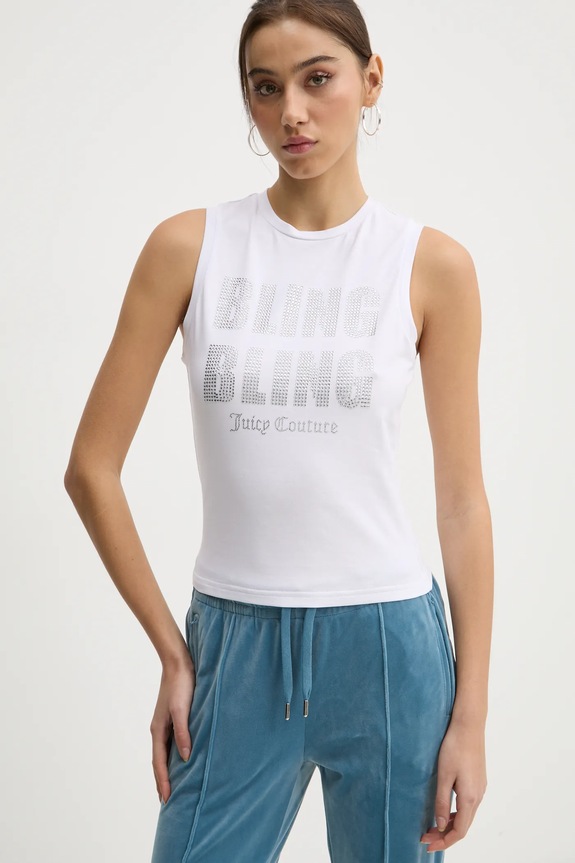 Juicy Couture top biały JCBLV125866