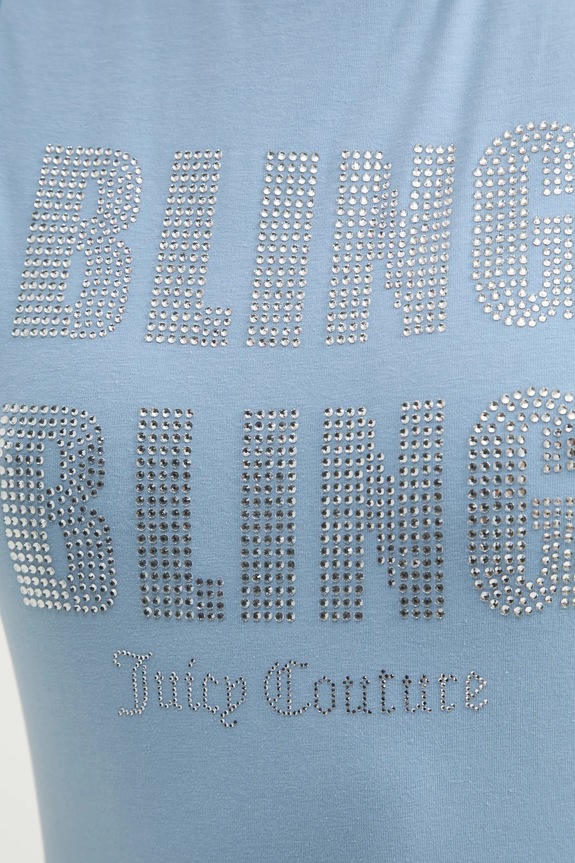 Juicy Couture top JCBLV125866 albastru