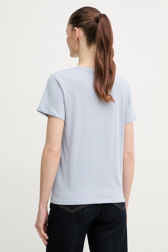 Abbigliamento Pepe Jeans t-shirt in cotone MACY PL506012 blu