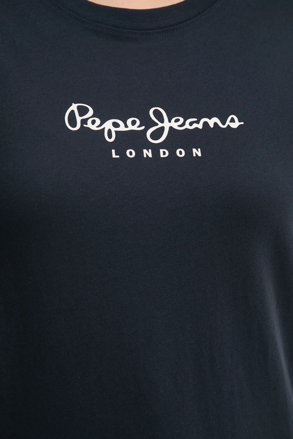 Pepe Jeans tricou din bumbac MACY PL506012 bleumarin