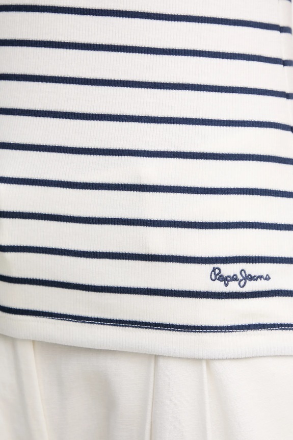 Top Pepe Jeans VALERY PL506017 bílá