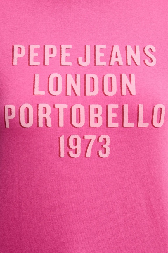 Pepe Jeans t-shirt in cotone RUBY PL506027 rosa