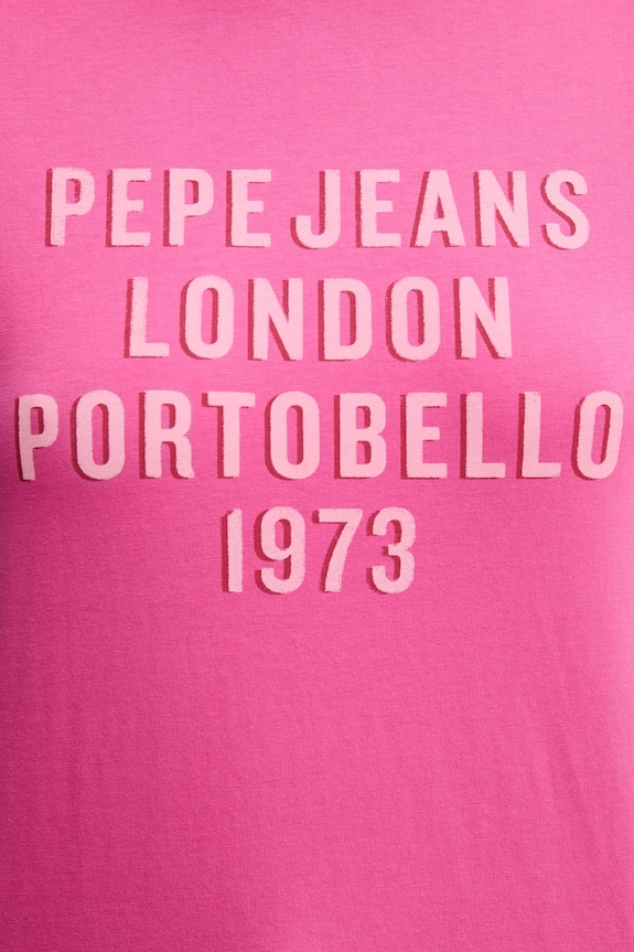 Pepe Jeans t-shirt in cotone RUBY PL506027 rosa