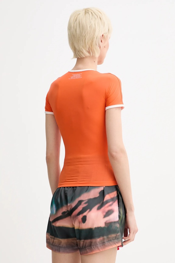 Ρούχα Μπλουζάκι Sunnei PRTWWJER009 πορτοκαλί