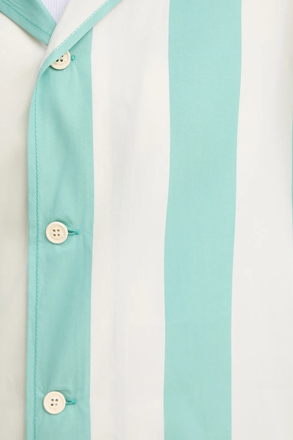 Sunnei camicia in cotone RTWXSHR027 turchese