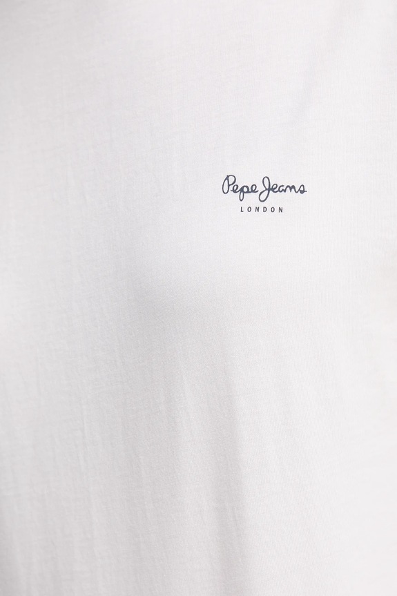 Pepe Jeans t-shirt bawełniany BLOOMA PL506030 biały