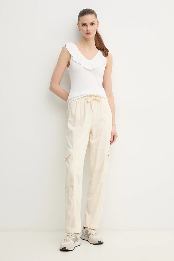 Pepe Jeans top MILLIE PL506050 beżowy SS25