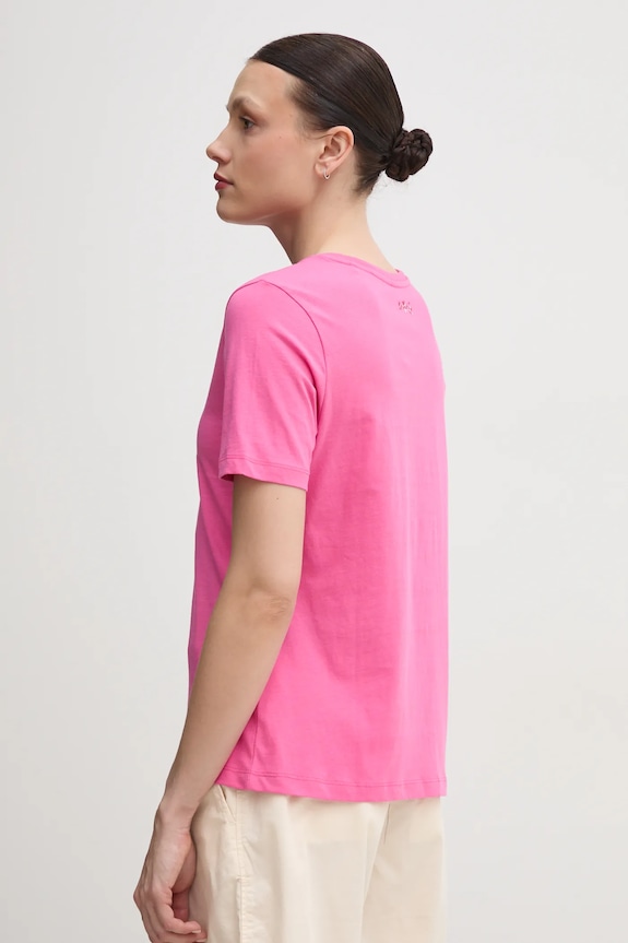 Abbigliamento Pepe Jeans t-shirt in cotone RUMER PL506072 rosa