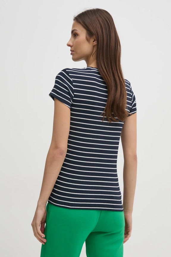 Îmbrăcăminte Pepe Jeans tricou MERIBEL PL506079 bleumarin