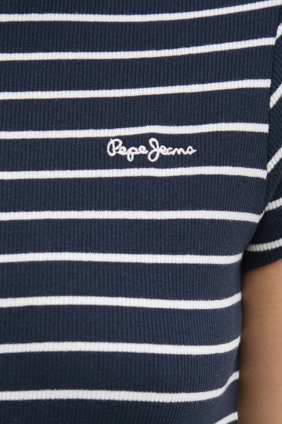 Pepe Jeans tricou MERIBEL PL506079 bleumarin