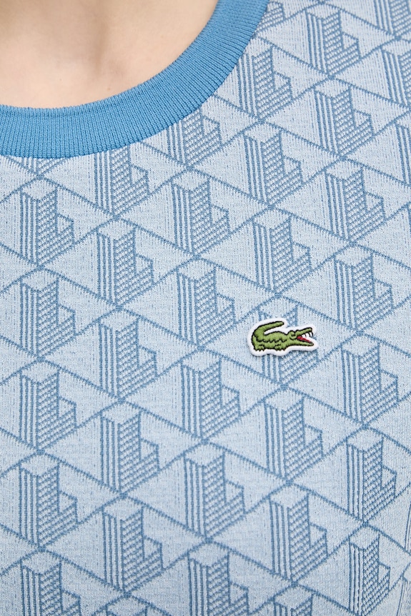 Lacoste T-shirt damski TF3244 niebieski