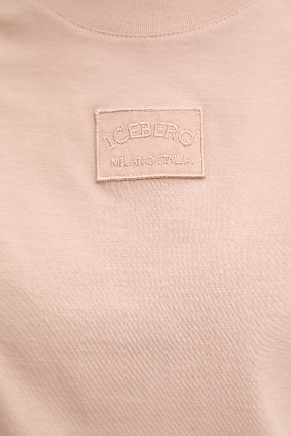 Iceberg top in cotone T131.6325 beige