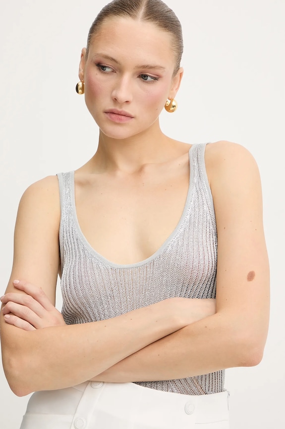 Pinko top grigio 105148.A2LO