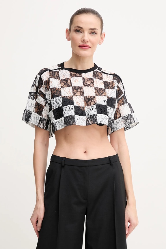 Pinko camicetta corta nero 105294.A2MF