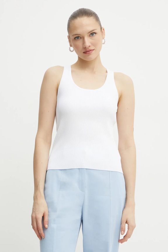 MICHAEL Michael Kors top sima fehér MR5615433D