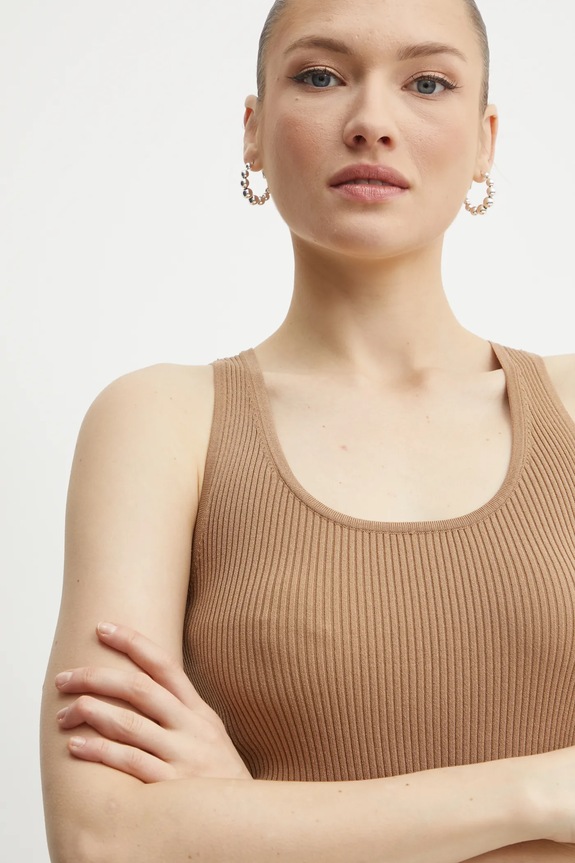 MICHAEL Michael Kors top zielony MR5615433D