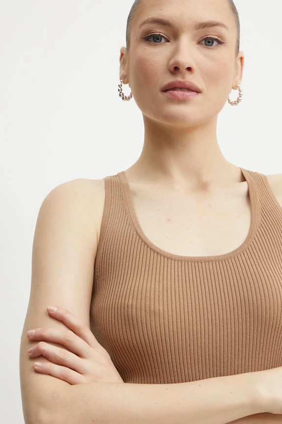 MICHAEL Michael Kors top zielony MR5615433D