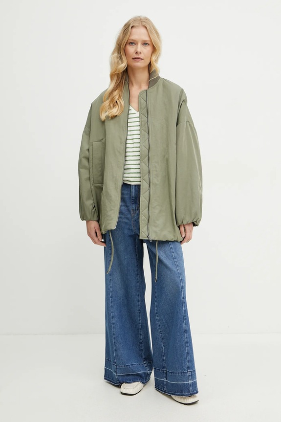 Λευκό μπλουζάκι Weekend Max Mara 2515941012600 μπεζ SS25