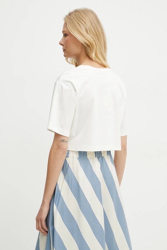 Ruházat Max Mara Leisure t-shirt 2516941098600 bézs