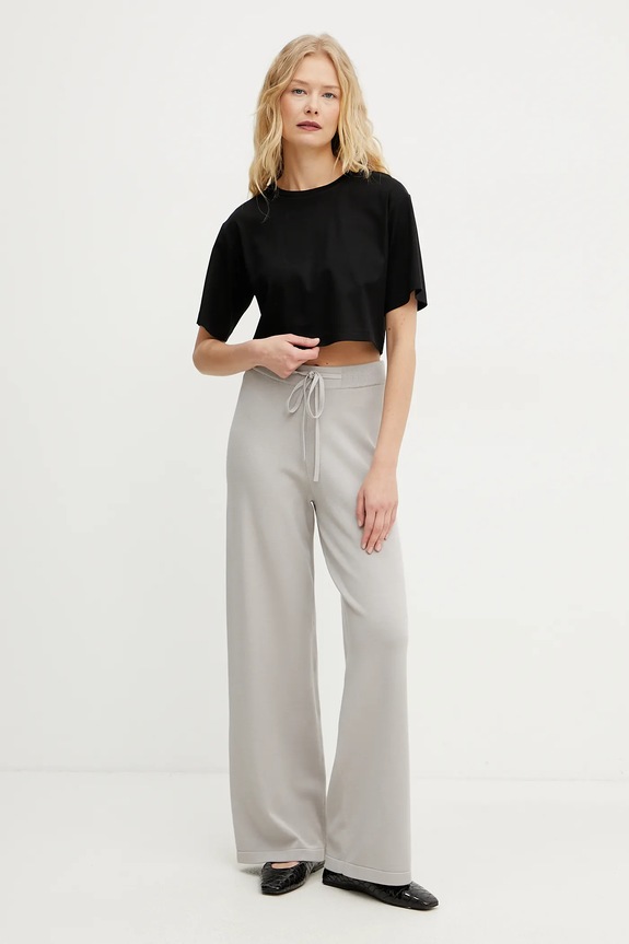 Tričko MM by Max Mara 2516941098600 čierna SS25