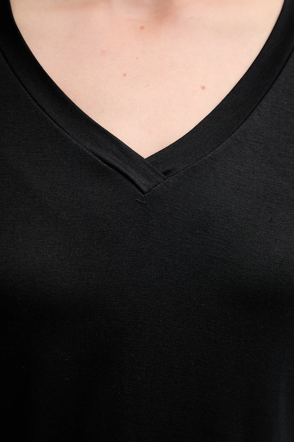 Μπλουζάκι United Colors of Benetton 3Z12D401G μαύρο