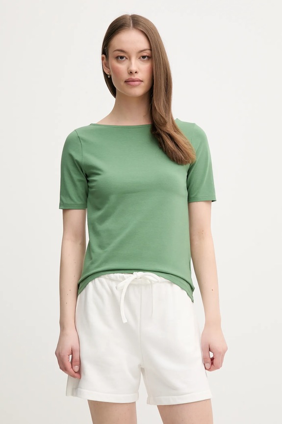 United Colors of Benetton t-shirt semplice verde 3FJHD109K