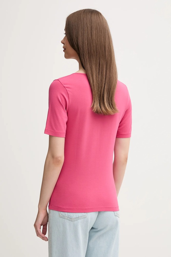 Ruházat United Colors of Benetton t-shirt 3FJHD401P rózsaszín