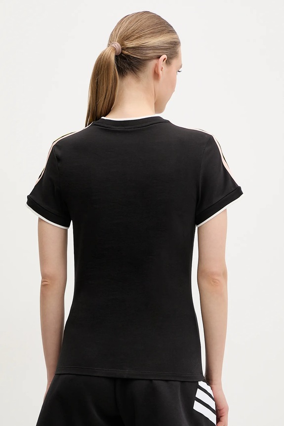 Îmbrăcăminte adidas Originals tricou Linear JD2724 negru