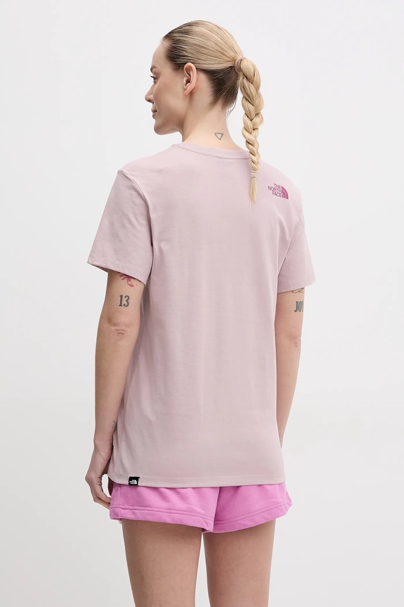 Odjeća Majica kratkih rukava The North Face Relaxed Easy NF0A8A6GA1O1 roza