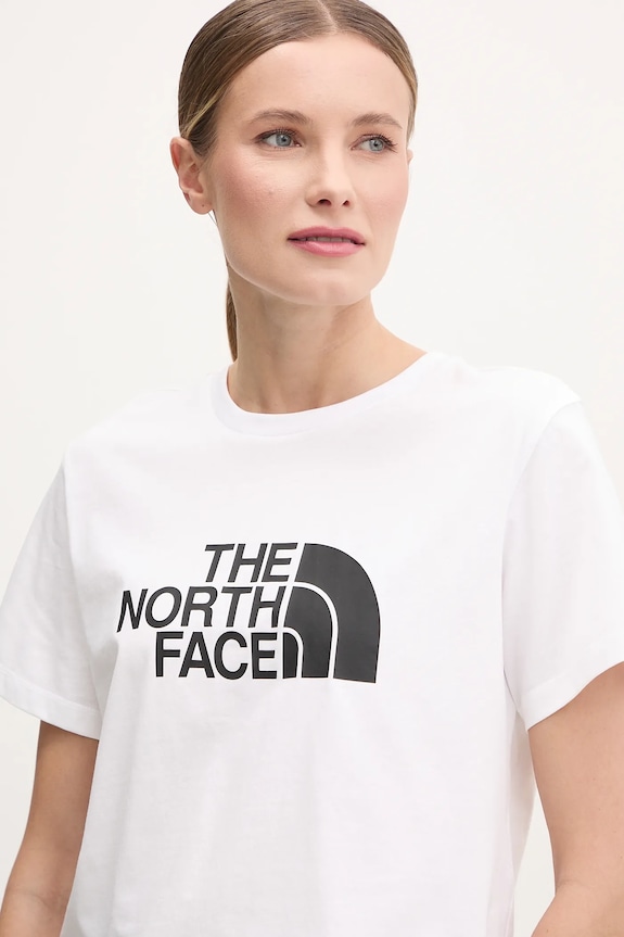 The North Face t-shirt Easy Relaxed biały NF0A8A6HFN41