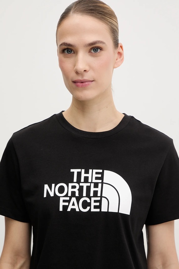 The North Face t-shirt Easy Relaxed czarny NF0A8A6HJK31