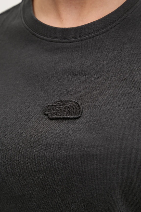 Βαμβακερό μπλουζάκι The North Face Nature Relaxed μαύρο NF0A8BVWJK31